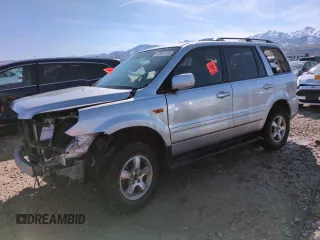 2008 Honda Pilot EX-L z VIN 5FNYF18758B013154, wystawiony jako Copart lot #47887775 z przebiegiem Nie podano mil oraz Czysty tytuł • Clean title. Historia ofert i sprzedaży dostępna na DreamBid. Obrazek 1.