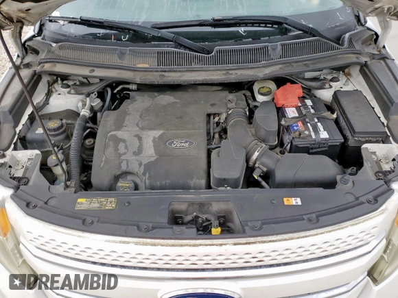 2011 Ford Explorer Limited с VIN 1FMHK7F83BGA76353, выставлен на аукционе Copart как лот 59028195 с пробегом 56 684 миль миль и Списание • Salvage title. История ставок и продаж доступна на DreamBid. Изображение 12.