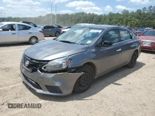 2019 Nissan Sentra S with VIN 3N1AB7AP8KY265117, listed as a Copart auction lot 54913375 with 144,098 mi miles and Salvage title. Bid and sale history available at DreamBid. Image 1.