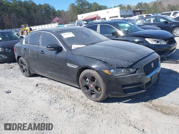 2017 Jaguar XE 20d with VIN SAJAR4BN0HCP11994, listed as a IAAI auction lot 41829349 with 47,321 mi miles. Bid and sale history available at carsss.com. Image 1.