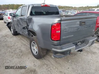 2022 Chevrolet Colorado 2WD Work Truck with VIN 1GCGSBEN4N1319525, listed as a IAAI auction lot 41070216 with 22,337 mi miles and . Bid and sale history available at DreamBid. Image 3.