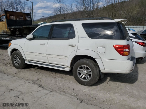 2004 Toyota Sequoia Limited with VIN 5TDBT48A64S208410, listed as a Copart auction lot 50750185 with 273,869 mi miles and Clean Title. Bid and sale history available at carsss.com. Image 2.