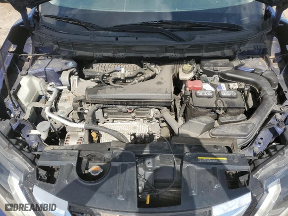2017 Nissan Rogue S with VIN JN8AT2MV4HW008175, listed as a Copart auction lot 50581225 with 93,250 mi miles and Salvage Title. Bid and sale history available at carsss.com. Image 12.
