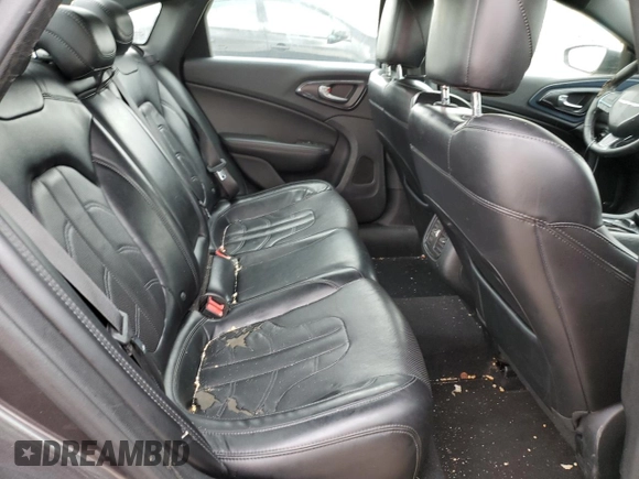 2015 Chrysler 200 S with VIN 1C3CCCDGXFN610811, listed as a Copart auction lot 55024335 with Not Provided miles and Clean Title. Bid and sale history available at carsss.com. Image 10.
