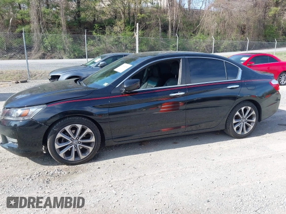2013 Honda Accord Sport with VIN 1HGCR2F57DA003058, listed as a IAAI auction lot 41904056 with 242,897 mi miles and . Bid and sale history available at DreamBid. Image 14.