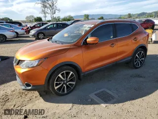 2017 Nissan Rogue Sport SL with VIN JN1BJ1CR7HW131203, listed as a Copart auction lot 52645735 with 97,698 mi miles and Salvage Title. Bid and sale history available at carsss.com. Image 1.