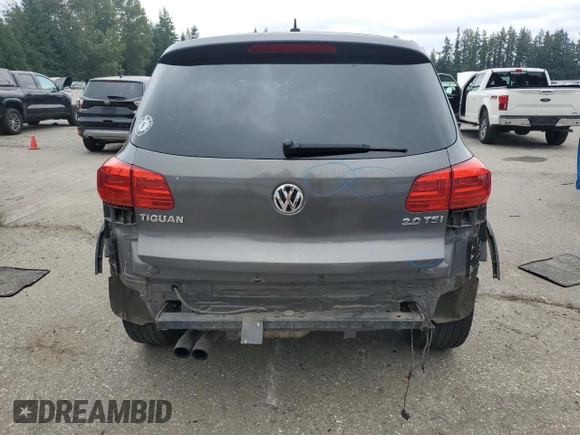 2012 Volkswagen Tiguan SE with VIN WVGAV7AX7CW078203, listed as a Copart auction lot 60756905 with 106,238 mi miles and Clean title. Bid and sale history available at DreamBid. Image 6.