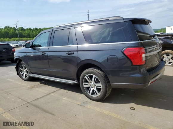 2023 Ford Expedition Max XLT with VIN 1FMJK1H87PEA09480, listed as a Copart auction lot 52716884 with 21,329 mi miles and Salvage Title. Bid and sale history available at carsss.com. Image 2.