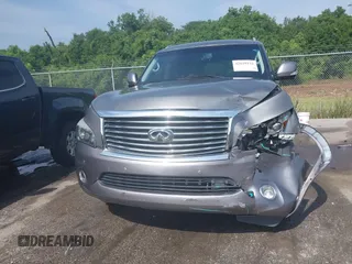 2014 Infiniti QX80 with VIN JN8AZ2NF7E9556462, listed as a IAAI auction lot 42629116 with 152,015 mi miles and . Bid and sale history available at DreamBid. Image 12.