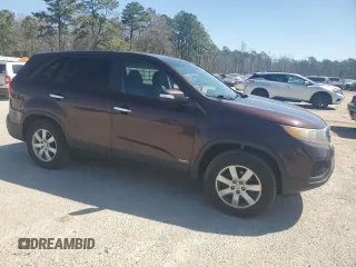 2012 Kia Sorento LX with VIN 5XYKTCA6XCG239428, listed as a Copart auction lot 48671735 with 173,091 mi miles and Salvage Title. Bid and sale history available at carsss.com. Image 4.