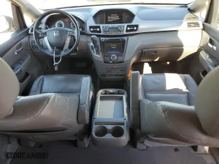 2015 Honda Odyssey Touring Elite with VIN 5FNRL5H91FB009170, listed as a Copart auction lot 43314175 with 102,597 mi miles and Salvage Title. Bid and sale history available at carsss.com. Image 8.