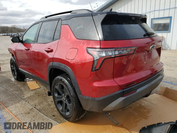 2025 Chevrolet Equinox FWD LT with VIN 3GNAXHEG4SL104735, listed as a Copart auction lot 50981305 with 3,361 mi miles and Salvage Title. Bid and sale history available at DreamBid. Image 2.