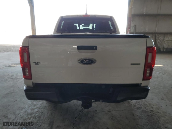 2020 Ford Ranger XL with VIN 1FTER4FH2LLA30894, listed as a Copart auction lot 53882715 with 21,270 mi miles and Salvage Title. Bid and sale history available at carsss.com. Image 6.