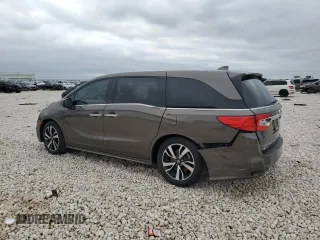 2019 Honda Odyssey Elite with VIN 5FNRL6H94KB004044, listed as a Copart auction lot 44556275 with 62,492 mi miles and Salvage Title. Bid and sale history available at DreamBid. Image 2.