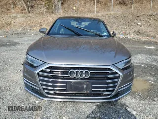 2019 Audi A8 L with VIN WAU8DAF86KN005264, listed as a Copart auction lot 51360835 with 54,324 mi miles and Salvage Title. Bid and sale history available at carsss.com. Image 5.