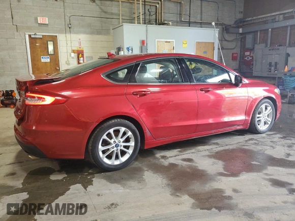 2020 Ford Fusion SE z VIN 3FA6P0HD1LR245199, wystawiony jako Copart lot #51673595 z przebiegiem 90 003 mil mil oraz Czysty tytuł • Clean title. Historia ofert i sprzedaży dostępna na DreamBid. Obrazek 3.