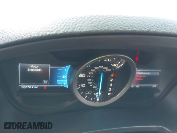 2015 Ford Explorer XLT with VIN 1FM5K8D84FGA83717, listed as a IAAI auction lot 41446111 with 88,876 mi miles and . Bid and sale history available at carsss.com. Image 7.