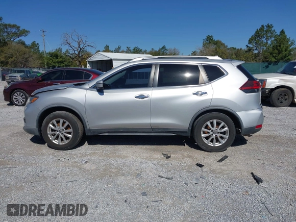 2018 Nissan Rogue S with VIN KNMAT2MT8JP570011, listed as a IAAI auction lot 41827839 with 70,304 mi miles and . Bid and sale history available at carsss.com. Image 14.