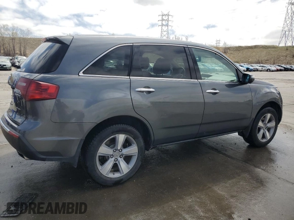 2012 Acura MDX z VIN 2HNYD2H24CH542091, wystawiony jako Copart lot #52818215 z przebiegiem 135 552 mil mil oraz Szkoda całkowita • Salvage title. Historia ofert i sprzedaży dostępna na DreamBid. Obrazek 3.