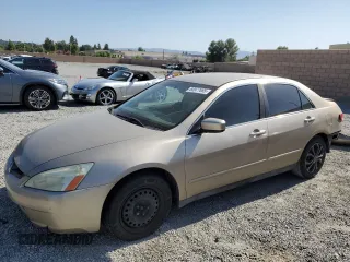2003 Honda Accord LX with VIN 1HGCM66363A015527, listed as a Copart auction lot 60977685 with 219,554 mi miles and Salvage title. Bid and sale history available at DreamBid. Image 1.