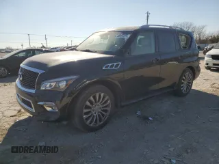 2015 Infiniti QX80 with VIN JN8AZ2NE3F9086682, listed as a Copart auction lot 88992595 with 119,112 mi miles and Clean Title. Bid and sale history available at carsss.com. Image 1.