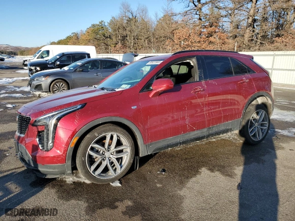 2020 Cadillac XT4 AWD Sport with VIN 1GYFZFR45LF071151, listed as a Copart auction lot 88923965 with 52,555 mi miles and Non Repairable. Bid and sale history available at carsss.com. Image 1.