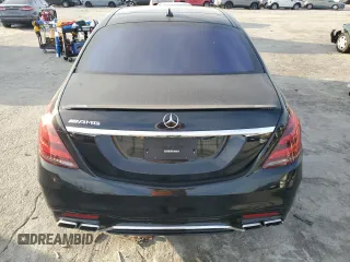 2017 Mercedes-Benz S 550 with VIN WDDUG8CB2HA292173, listed as a Copart auction lot 45757075 with 99,985 mi miles and Salvage Title. Bid and sale history available at carsss.com. Image 6.