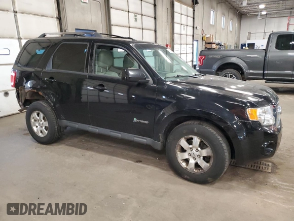 2012 Ford Escape Hybrid z VIN 1FMCU5K36CKA76025, wystawiony jako Copart lot #56132425 z przebiegiem Nie podano mil oraz Czysty tytuł • Clean title. Historia ofert i sprzedaży dostępna na DreamBid. Obrazek 4.