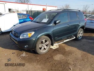 2008 Toyota RAV4 Sport with VIN JTMBK32V486030382, listed as a IAAI auction lot 41779666 with 181,463 mi miles. Bid and sale history available at carsss.com. Image 18.