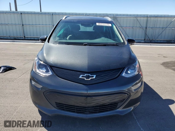 2020 Chevrolet Bolt EV Premier with VIN 1G1FZ6S09L4146015, listed as a Copart auction lot 50474115 with 20,270 mi miles and Salvage title. Bid and sale history available at DreamBid. Image 5.