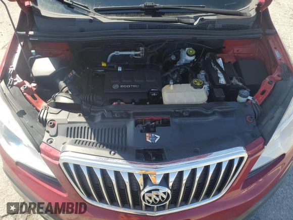 2016 Buick Encore with VIN KL4CJASB7GB624305, listed as a Copart auction lot 47380465 with 132,062 mi miles and Salvage Title. Bid and sale history available at DreamBid. Image 12.