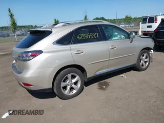 2012 Lexus RX 350 with VIN 2T2BK1BA1CC143298, listed as a IAAI auction lot 42359587 with 165,176 mi miles and . Bid and sale history available at DreamBid. Image 4.