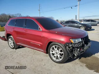 2015 Jeep Grand Cherokee Summit with VIN 1C4RJFJG0FC806608, listed as a Copart auction lot 48332205 with 147,833 mi miles and Clean Title. Bid and sale history available at carsss.com. Image 4.