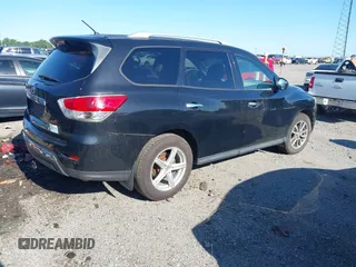 2015 Nissan Pathfinder Platinum with VIN 5N1AR2MN3FC668373, listed as a IAAI auction lot 42175275 with 169,913 mi miles. Bid and sale history available at carsss.com. Image 4.