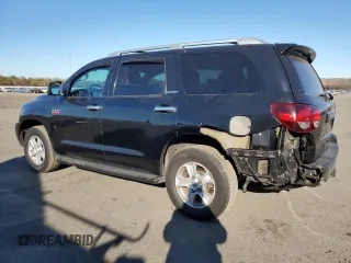 2018 Toyota Sequoia SR5 with VIN 5TDBY5G17JS160291, listed as a Copart auction lot 79465064 with 156,922 mi miles and Salvage Title. Bid and sale history available at carsss.com. Image 2.