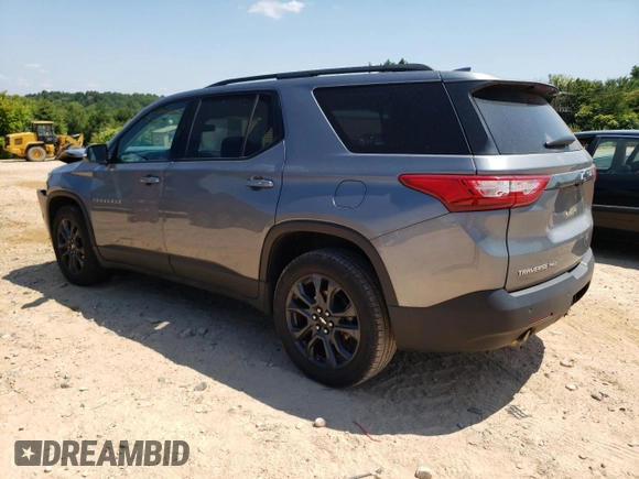 2019 Chevrolet Traverse High Country with VIN 1GNEVJKW6KJ256307, listed as a Copart auction lot 65735285 with 124,550 mi miles and Salvage title. Bid and sale history available at DreamBid. Image 2.