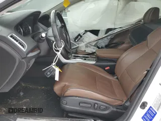 2018 Acura TLX Advance with VIN 19UUB3F70JA005505, listed as a Copart auction lot 45715695 with 49,311 mi miles and Salvage title. Bid and sale history available at DreamBid. Image 7.