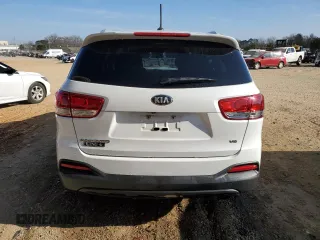 2017 Kia Sorento LX V6 with VIN 5XYPGDA53HG212005, listed as a Copart auction lot 86970064 with 108,854 mi miles and Salvage Title. Bid and sale history available at carsss.com. Image 6.
