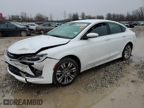2015 Chrysler 200 Limited with VIN 1C3CCCAB4FN752287, listed as a Copart auction lot 85688124 with Not Provided miles and Non Repairable. Bid and sale history available at DreamBid. Image 1.