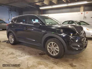 2018 Hyundai Tucson SE with VIN KM8J23A42JU657146, listed as a Copart auction lot 43837755 with 64,436 mi miles and Salvage Title. Bid and sale history available at carsss.com. Image 4.