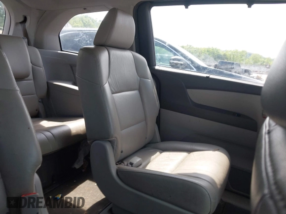 2011 Honda Odyssey EX-L with VIN 5FNRL5H69BB037248, listed as a IAAI auction lot 42613070 with 101,008 mi miles and . Bid and sale history available at DreamBid. Image 8.