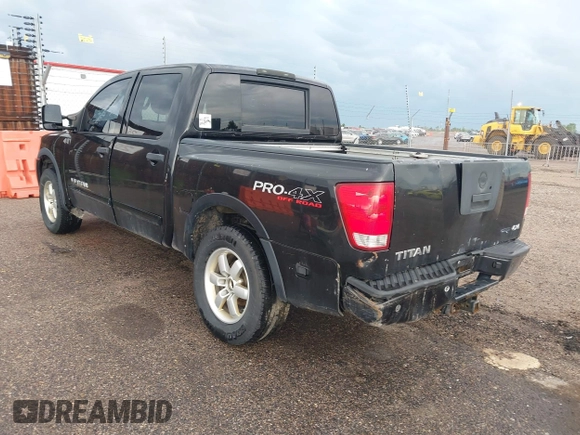 2009 Nissan Titan LE with VIN 1N6BA07CX9N318808, listed as a IAAI auction lot 42522212 with 276,410 mi miles and . Bid and sale history available at DreamBid. Image 3.