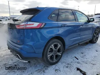2021 Ford Edge ST z VIN 2FMPK4AP1MBA53186, wystawiony jako Copart lot #42203245 z przebiegiem 43 300 mil mil oraz Szkoda całkowita • Salvage title. Historia ofert i sprzedaży dostępna na DreamBid. Obrazek 3.