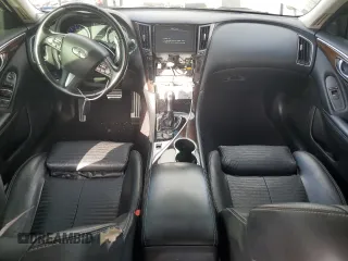 2014 Infiniti Q50 Hybrid Sport with VIN JN1AV7AP9EM691980, listed as a Copart auction lot 51164315 with 168,828 mi miles and Clean Title. Bid and sale history available at carsss.com. Image 8.