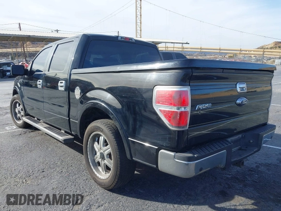 2009 Ford F-150 XL with VIN 1FTPW12V39FA57296, listed as a IAAI auction lot 41367291 with 1 mi miles. Bid and sale history available at carsss.com. Image 3.