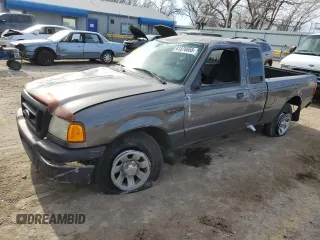 2005 Ford Ranger XLT with VIN 1FTYR44U55PA95540, listed as a Copart auction lot 41376055 with 156,734 mi miles and Salvage Title. Bid and sale history available at DreamBid. Image 1.