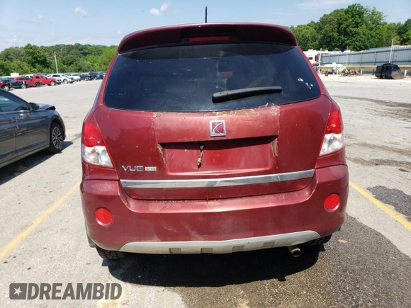 2009 Saturn VUE XR with VIN 3GSCL53P69S593058, listed as a Copart auction lot 55704214 with 290,649 mi miles and Salvage Title. Bid and sale history available at DreamBid. Image 6.