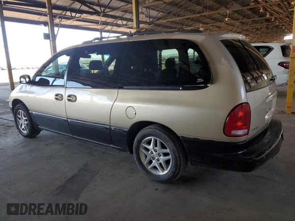 1998 Dodge Caravan LE with VIN 1B4GP54LXWB743058, listed as a Copart auction lot 80271164 with 192,048 mi miles and Salvage title. Bid and sale history available at DreamBid. Image 2.