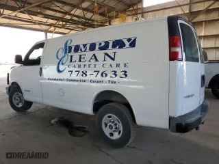 2006 GMC Savana Cargo Van with VIN 1GTGG25U461165716, listed as a Copart auction lot 86344194 with 115,966 mi miles and Salvage Title. Bid and sale history available at carsss.com. Image 2.