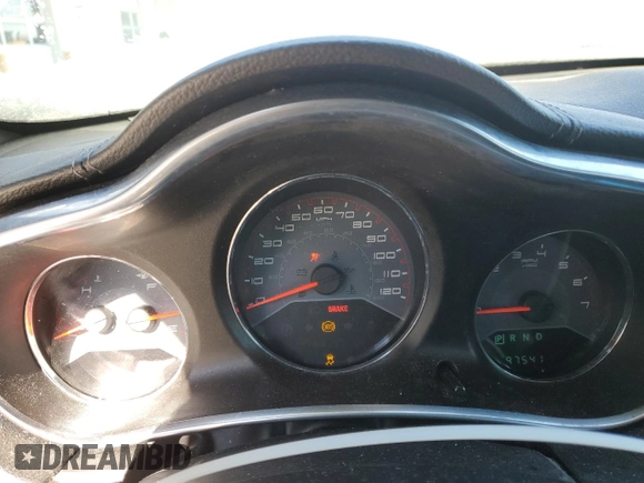 2012 Dodge Avenger SXT with VIN 1C3CDZCB4CN280391, listed as a Copart auction lot 44643215 with 97,541 mi miles and Salvage Title. Bid and sale history available at carsss.com. Image 9.